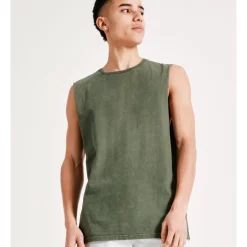 Brand new 🥰 Kenji Balboa Muscle Tank In Khaki 🌟 -KSCY Shop unnamed file 2112