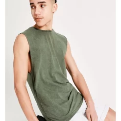 Brand new 🥰 Kenji Balboa Muscle Tank In Khaki 🌟 -KSCY Shop unnamed file 2114