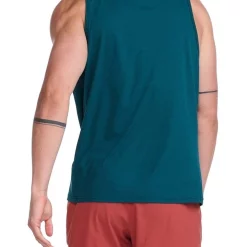 Discount ✔️ 2XU Aero Tank In Deep Jade/Silver Reflective 🌟 -KSCY Shop unnamed file 2132