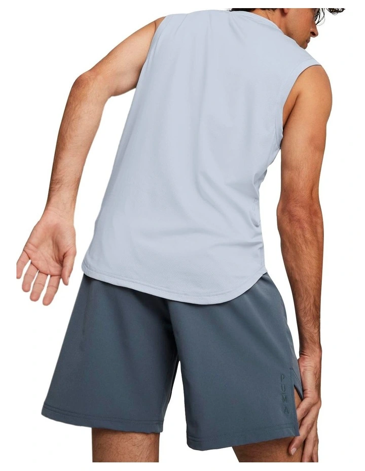 Cheap βοΈ PUMA Studio Mesh Tank In Platinum Grey 𧨠2 Cheap βοΈ PUMA Studio Mesh Tank In Platinum Grey 𧨠- Image 2