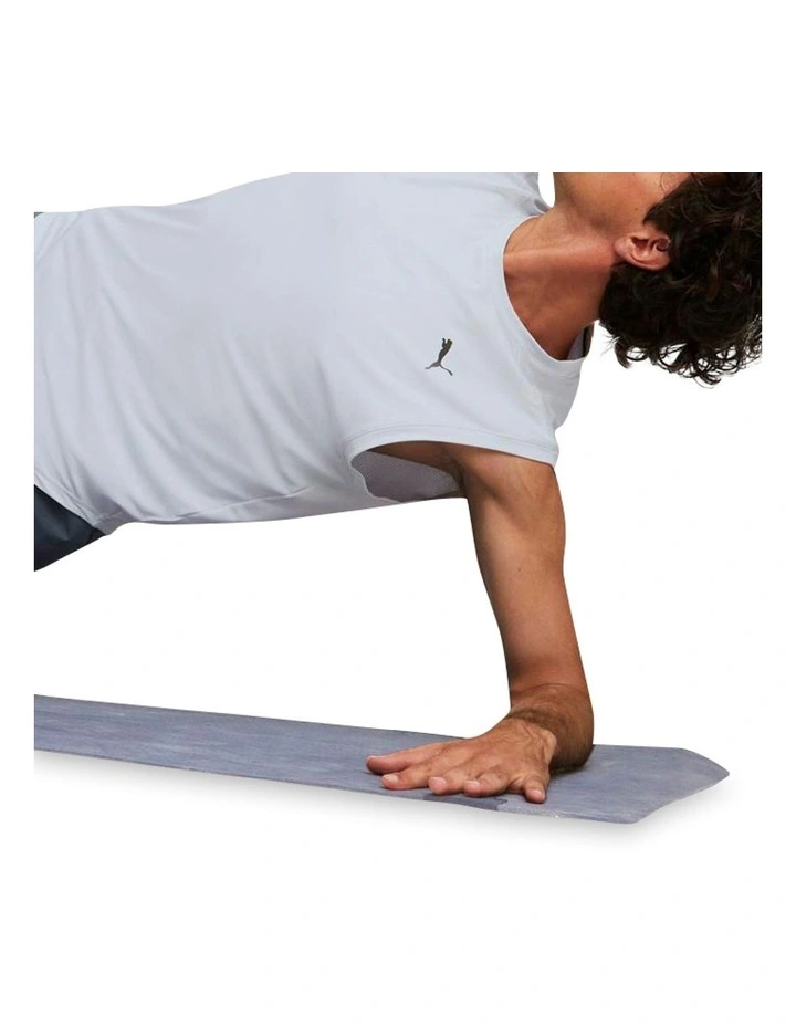 Cheap βοΈ PUMA Studio Mesh Tank In Platinum Grey 𧨠5 Cheap βοΈ PUMA Studio Mesh Tank In Platinum Grey 𧨠- Image 5