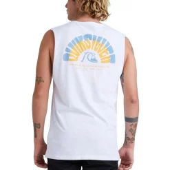 Coupon 👍 Quiksilver Moon Groove Muscle In White ❤️ -KSCY Shop unnamed file 2166