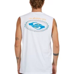 Deals ❤️ Quiksilver Second Skin Muscle In White 👏 -KSCY Shop unnamed file 2171