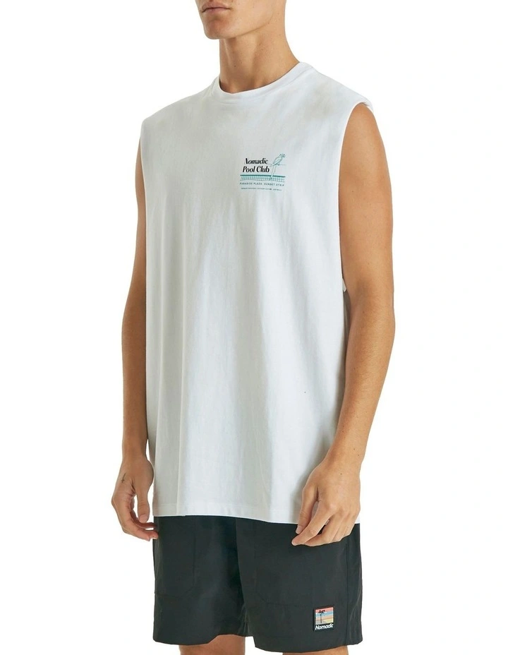 Best deal β Nomadic Paradise Pool Club Relaxed Muscle In White π 3 Best deal β Nomadic Paradise Pool Club Relaxed Muscle In White π - Image 3
