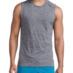 Discount ❤️ 2XU Motion Tank In Grey 👏