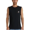 Buy 😀 Quiksilver Outta Road Sleeveless Muscle T-Shirt In Black 🛒