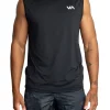 Best Sale ✔️ RVCA Sport Vent Muscle Tank Top Black 🤩