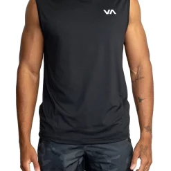 Best Sale ✔️ RVCA Sport Vent Muscle Tank Top Black 🤩