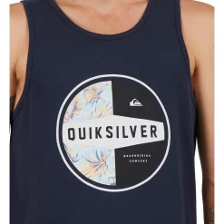 Outlet 🔥 Quiksilver Jungle Drum Tank In Navy Blazer 🎉 -KSCY Shop unnamed file 2225