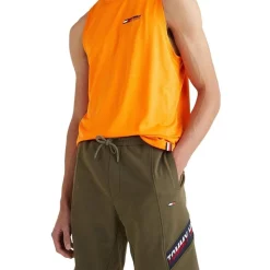 Brand new ⭐ Tommy Hilfiger Essentials Training Tank Top Orange 😀 -KSCY Shop unnamed file 2317