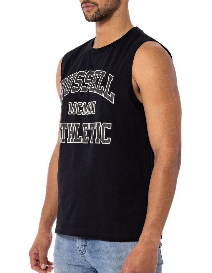 Wholesale π Russell Athletic Arch Keyline Muscle Tank In Black π 2 Wholesale π Russell Athletic Arch Keyline Muscle Tank In Black π - Image 2