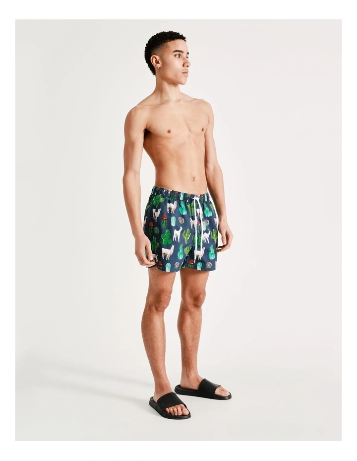 Cheap 🔥 Kenji Swim Prickly Llama Swim Short In Navy 🌟 5 Cheap 🔥 Kenji Swim Prickly Llama Swim Short In Navy 🌟 - Image 5
