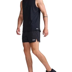 Outlet 🎁 2XU Aero Tank In Black/Silver Reflective 🛒 -KSCY Shop unnamed file 2361