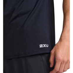 Outlet 🎁 2XU Aero Tank In Black/Silver Reflective 🛒 -KSCY Shop unnamed file 2362