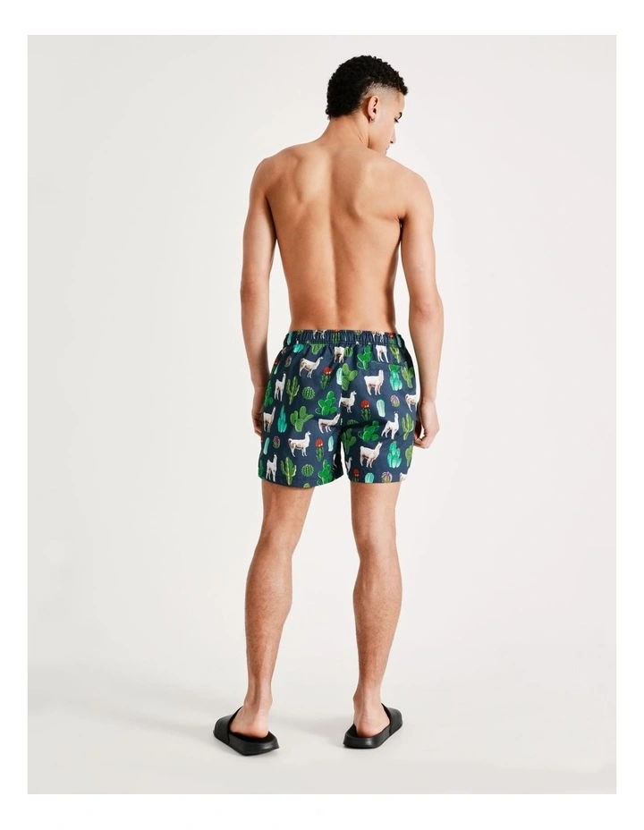 Cheap 🔥 Kenji Swim Prickly Llama Swim Short In Navy 🌟 6 Cheap 🔥 Kenji Swim Prickly Llama Swim Short In Navy 🌟 - Image 6
