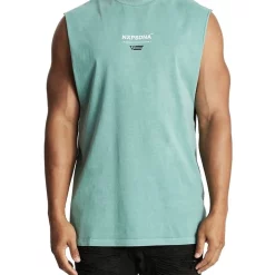 Best deal 🥰 Nena & Pasadena Hollow Scoop Back Muscle In Teal 🌟