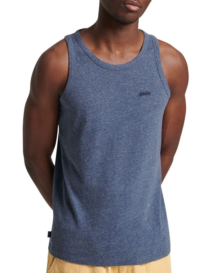 Hot Sale β Superdry Vintage Logo Embroidery Vest In Navy Marl π₯° 1 Hot Sale β Superdry Vintage Logo Embroidery Vest In Navy Marl π₯°