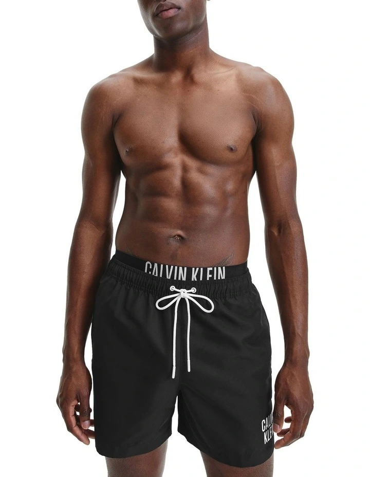 New β¨ Calvin Klein Intense Power Waistband Medium Swimshort In Black π 1 New β¨ Calvin Klein Intense Power Waistband Medium Swimshort In Black π