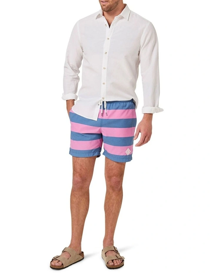 Best reviews of ๐ Blazer Knox Block Stripe Swim Short Denim/Taffy ๐ 3 Best reviews of ๐ Blazer Knox Block Stripe Swim Short Denim/Taffy ๐ - Image 3