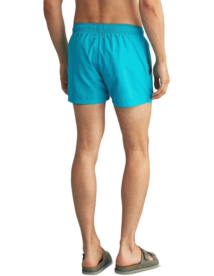 Cheap π Gant Lightweight Logo Swim Short In Turquoise Lagoon 𧨠3 Cheap π Gant Lightweight Logo Swim Short In Turquoise Lagoon 𧨠- Image 3
