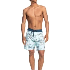 Cheap ⌛ Quiksilver Surfsilk Mystic Sessions 18 Boardshorts Light Blue 🛒 -KSCY Shop unnamed file 356