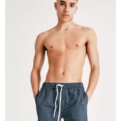 Budget 🌟 Kenji Swim Flocking Flamingos Swim Short In Blue 🛒 -KSCY Shop unnamed file 370