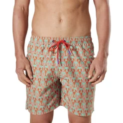 Top 10 😀 Mitch Dowd Men's Crazy Crays Repreve Swimshort In Mint 🎉