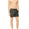 Promo ⭐ Calvin Klein Core Solids Iconic Logo Medium Swimshort In Black 💯