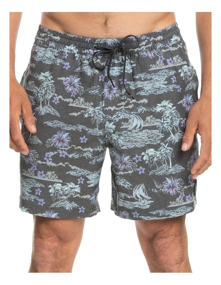 Cheap π€© Quiksilver Volley 17" Boardshort In Grey β 1 Cheap π€© Quiksilver Volley 17" Boardshort In Grey β