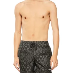 Promo ⭐ Calvin Klein Core Solids Iconic Logo Medium Swimshort In Black 💯 -KSCY Shop unnamed file 42