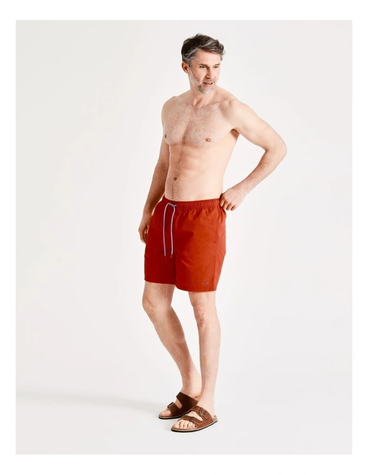 Wholesale 😀 Reserve Swim Plain Swim Short In Red 😉 5 Wholesale 😀 Reserve Swim Plain Swim Short In Red 😉 - Image 5