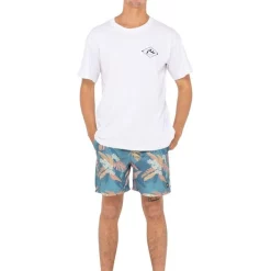 Best deal 🔔 Rusty Selling The Dream Elastic Boardshort In Blue 😉 -KSCY Shop unnamed file 435