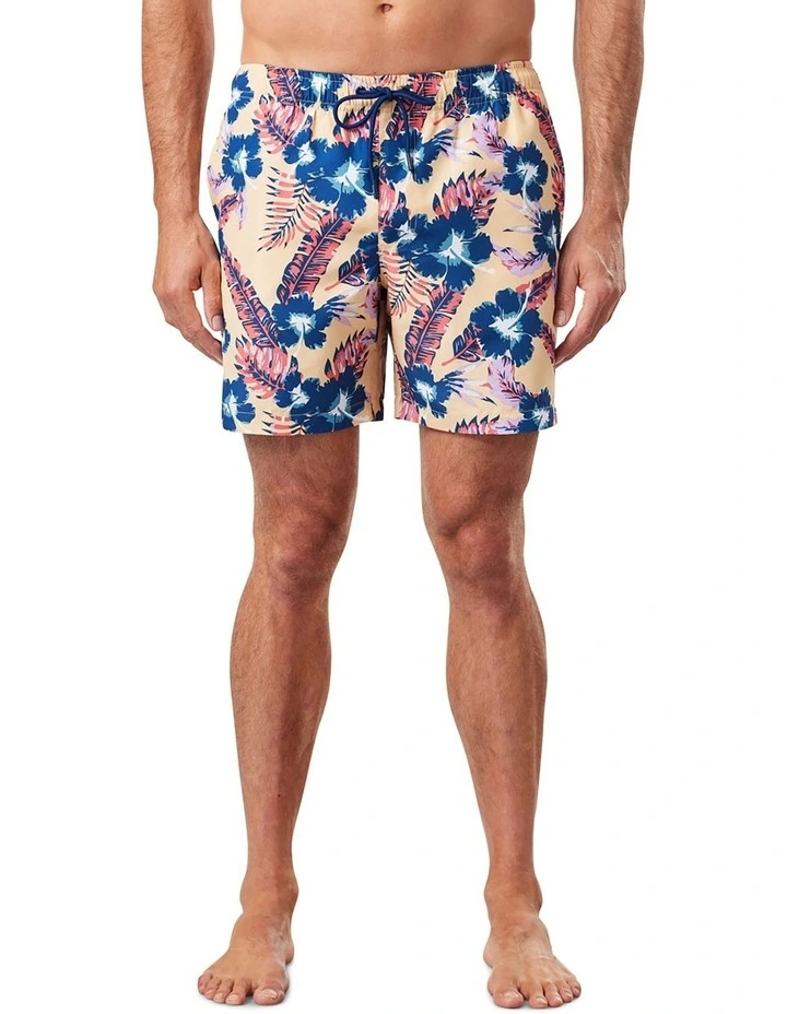 Budget π Gazman Hibiscus Swim Short In Orange π 1 Budget π Gazman Hibiscus Swim Short In Orange π