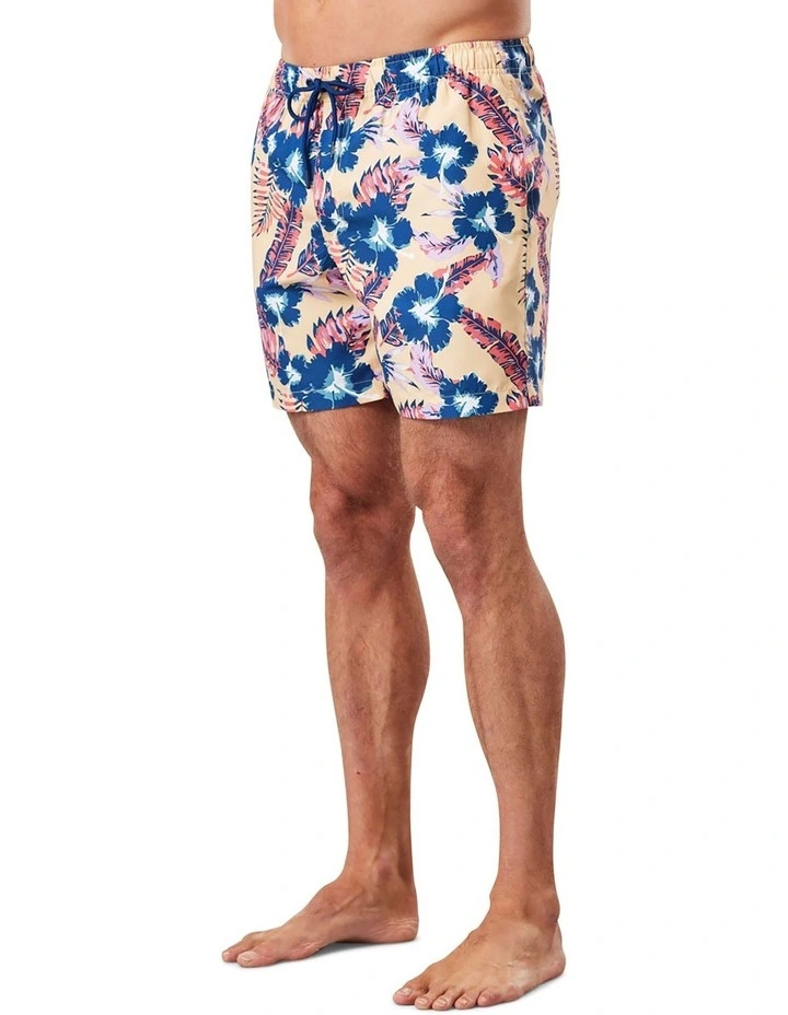 Budget π Gazman Hibiscus Swim Short In Orange π 3 Budget π Gazman Hibiscus Swim Short In Orange π - Image 3