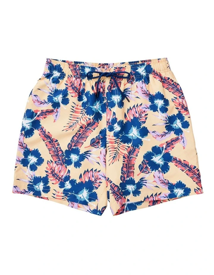 Budget π Gazman Hibiscus Swim Short In Orange π 5 Budget π Gazman Hibiscus Swim Short In Orange π - Image 5