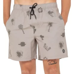 Best reviews of 💯 Rusty Smoke House Elastic Boardshort In Natural 👍 -KSCY Shop unnamed file 505