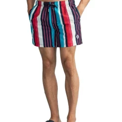 Best reviews of 👏 Gant Stripe Print Swim Shorts In Pale Aloe Vera 👍