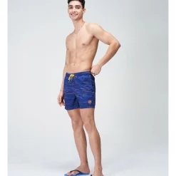 Outlet 🥰 Eubi X Fc Barcelona FC Barcelona Limited Edition Swim Shorts In Navy Blue 🛒