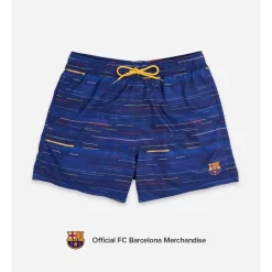 Outlet 🥰 Eubi X Fc Barcelona FC Barcelona Limited Edition Swim Shorts In Navy Blue 🛒 -KSCY Shop unnamed file 532