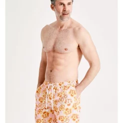 Budget 🤩 Reserve Swim Hibiscus Swimshort In Red 👏