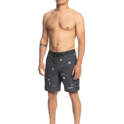 Top 10 🥰 Quiksilver The Beachshort 19" Boardshort In Black 🎉 -KSCY Shop unnamed file 651