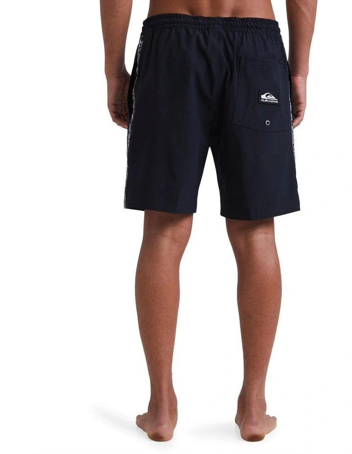 Cheap 😍 Stab X Quiksilver Volley 17" Shorts In Black ⌛ 3 Cheap 😍 Stab X Quiksilver Volley 17" Shorts In Black ⌛ - Image 3
