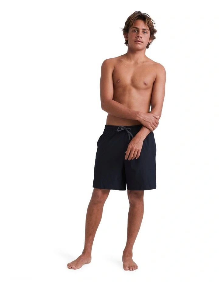 Cheap 😍 Stab X Quiksilver Volley 17" Shorts In Black ⌛ 6 Cheap 😍 Stab X Quiksilver Volley 17" Shorts In Black ⌛ - Image 6
