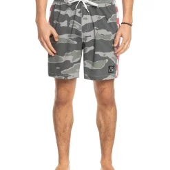 Outlet ⌛ Quiksilver Original Arch 17" Swim Shorts In Multi ❤️