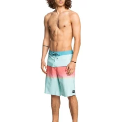 Best Pirce 🔔 Quiksilver Surfsilk Slab 21" Boardshorts In Iced Aqua 👏 -KSCY Shop unnamed file 759