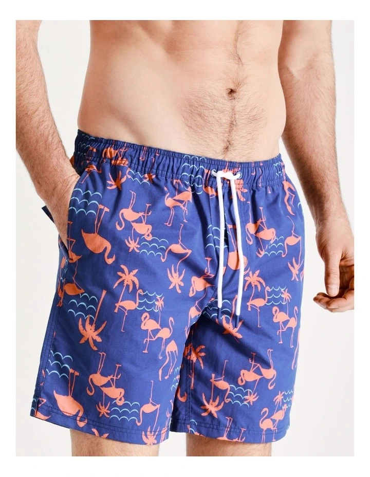 Wholesale ๐ Reserve Swim Flamingo Beach Swimshort In Navy โจ 2 Wholesale ๐ Reserve Swim Flamingo Beach Swimshort In Navy โจ - Image 2