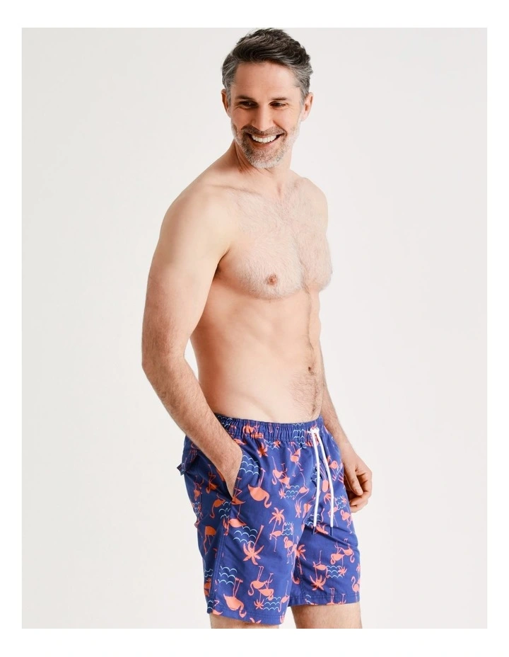 Wholesale ๐ Reserve Swim Flamingo Beach Swimshort In Navy โจ 5 Wholesale ๐ Reserve Swim Flamingo Beach Swimshort In Navy โจ - Image 5