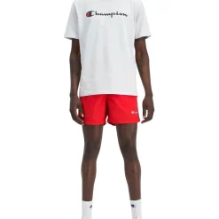 Best deal 👏 Champion Script Swim Short In Vermillion ⭐ -KSCY Shop unnamed file 95