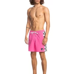 Best deal 👏 Quiksilver Original Arch 17 Inch Swim Shorts Shocking Pink 👏 -KSCY Shop unnamed file 987